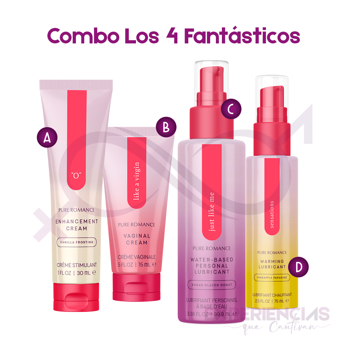 Combo Los 4 Fantásticos