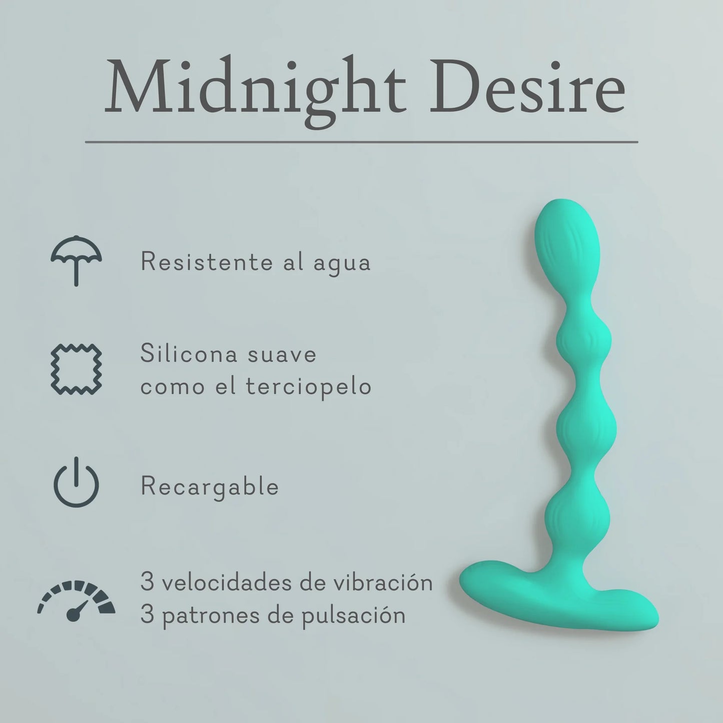 Midnight Desire (Vibrador flexible)